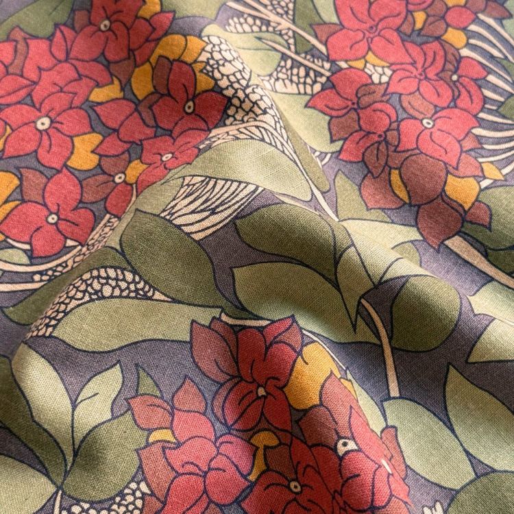 f. g. h　リバティ　ぱっちんピン　オーダー　まくまく LIBERTY FABRICS リバティプリント 綿麻シーチング生地 エンジェル