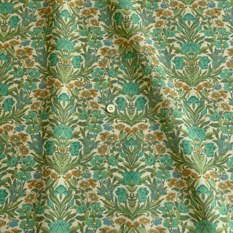 LIBERTY FABRICS リバティプリント 綿麻シーチング生地<Sea LIBERTY FABRICS リバティプリント 綿麻シーチング生地<Sea