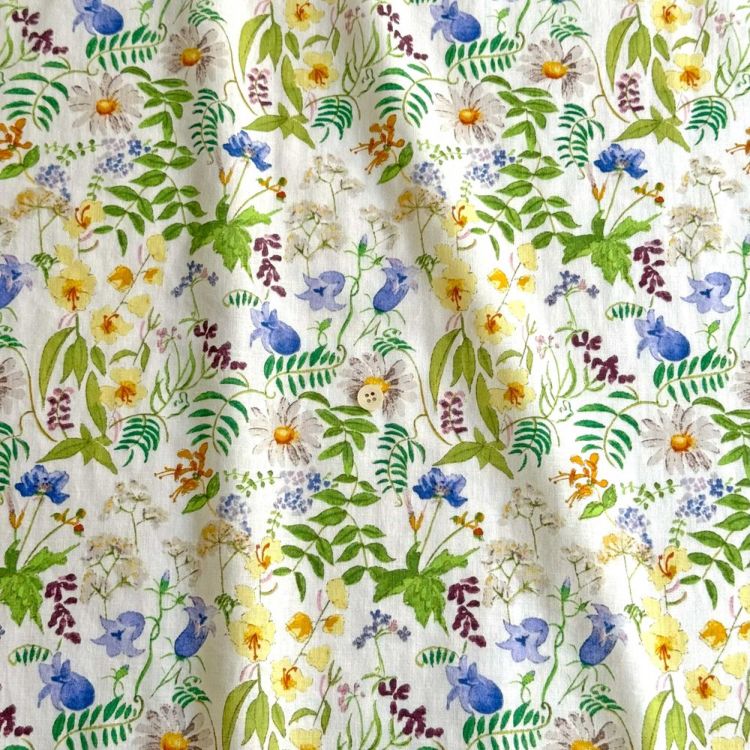 LIBERTY FABRICS リバティプリント 綿麻シーチング生地 エンジェル
