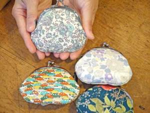 LIBERTY FABRICS リバティプリント タナローンを使った2.6寸がま口財布