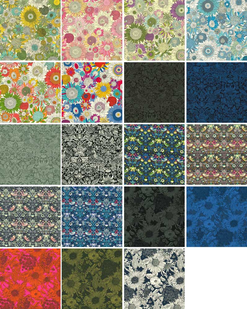 LIBERTY FABRICS リバティプリントを使ったファブリックデコシート