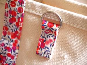 とんみ様ᥫᩣ ̖́リバティ帆布生地使用3roomコロンコロンbag とんみ様ᥫᩣ ̖́リバティ帆布生地使用3roomコロンコロンbag LIBERTY