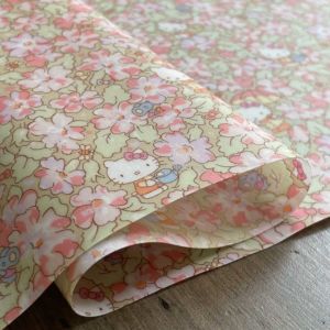ハローキティ×リバティファブリックス LIBERTY つや消しラミネート