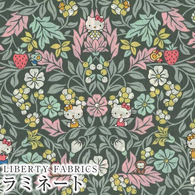 ハローキティ×リバティファブリックス LIBERTY つや消し