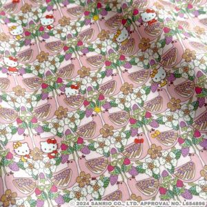 エルメス リバティコラボ花柄ハンカチ 紫 緑 ピンク エルメス リバティ