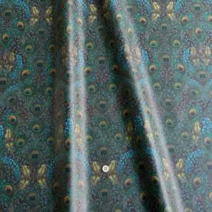 LIBERTY☆ピーコックマナー パープルピンク リボンスカーフ LIBERTY☆ピーコックマナー パープルピンク リボンスカーフ 楽天