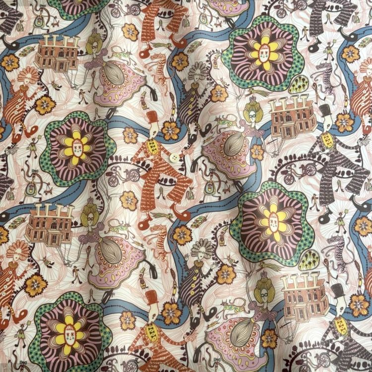 LIBERTY FABRICS リバティプリント イタリア製つや消し