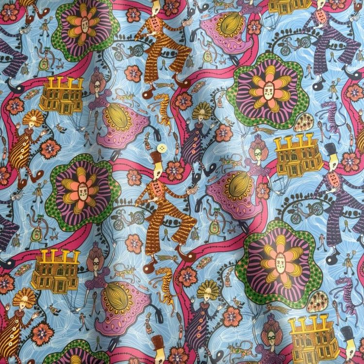 LIBERTY FABRICS リバティプリント イタリア製つや消しラミネート