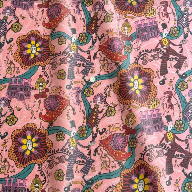 LIBERTY FABRICS リバティプリント イタリア製つや消しラミネート