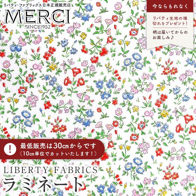 LIBERTY FABRICS リバティプリント 国産つや消しラミネート(ビニール