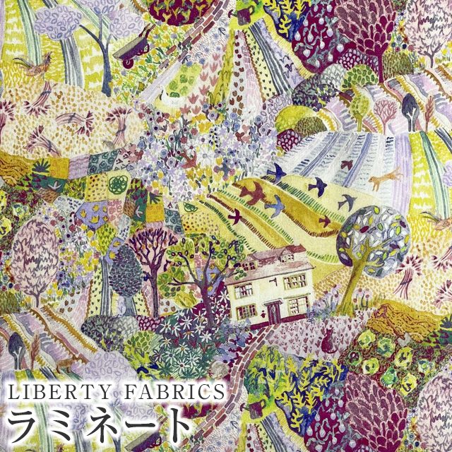 LIBERTY FABRICS リバティプリント 国産つや消しラミネート(ビニール