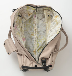 LIBERTY FABRICS リバティプリントを使ったTROTダッフルキャリー