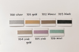 韓国と日本で人気上昇中！キラキラ輝くラメコード metallic free cord