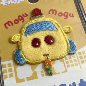 PUI PUI モルカー シール・アイロン接着両用ワッペン チョコ