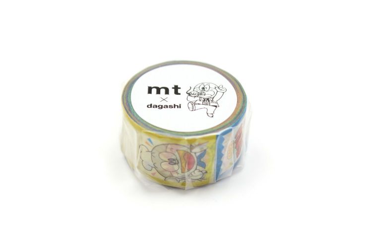 マスキングテープ（18mm×3m） mt×駄菓子(やおきん うまい棒memo