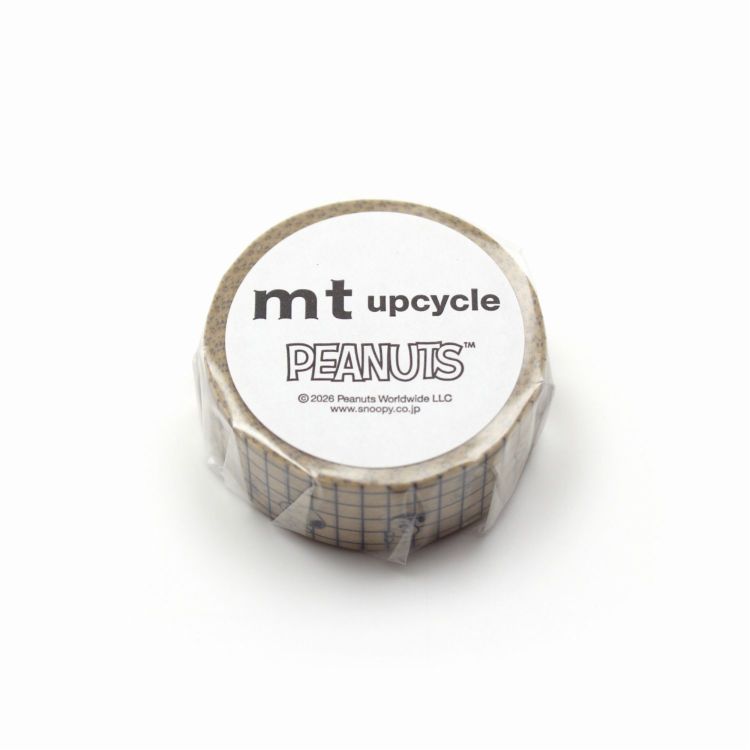マスキングテープ（15mm×5m） mt upcycle スヌーピー Peanuts