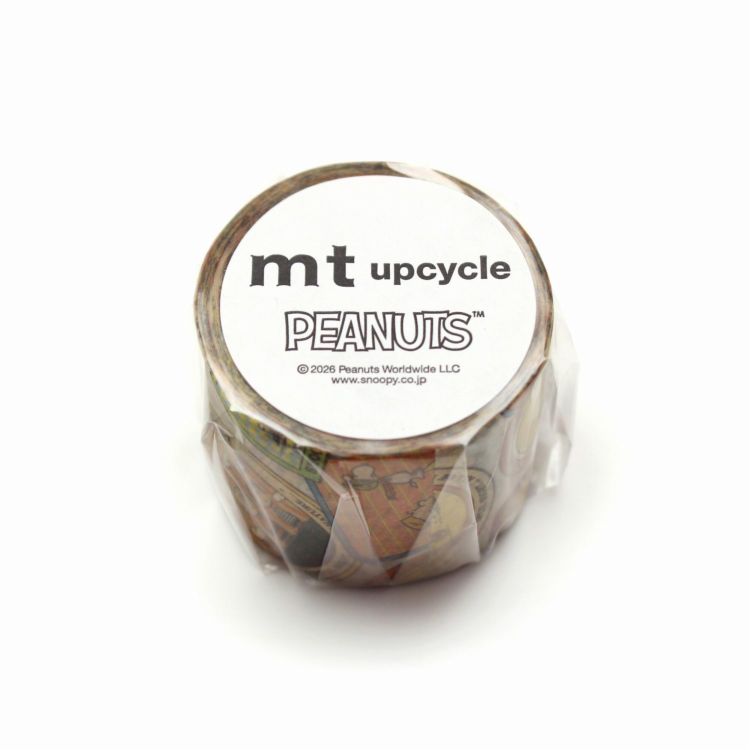 マスキングテープ（30mm×5m） mt upcycle スヌーピー Peanuts