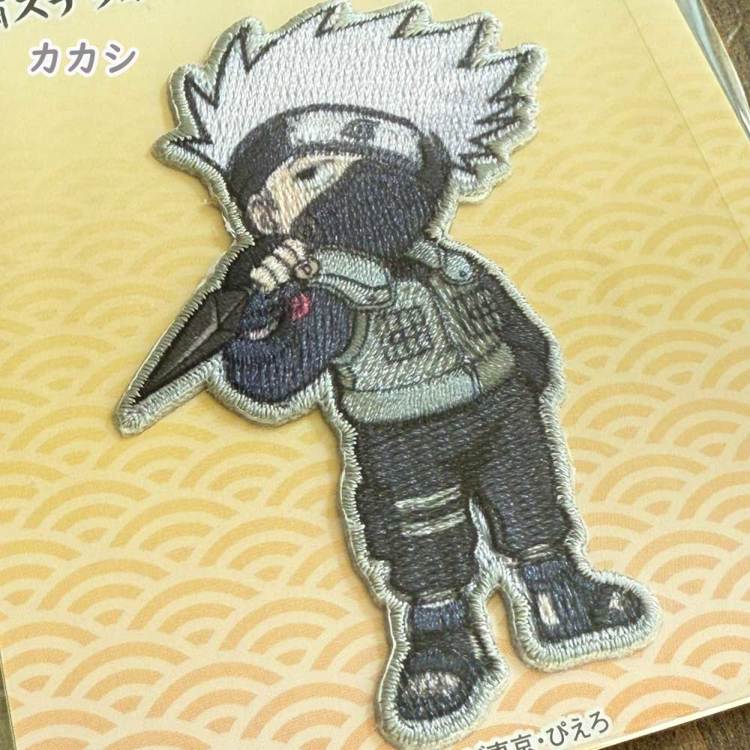 NARUTO-ナルト- 疾風伝 シール・アイロン接着両用ワッペン ナルト