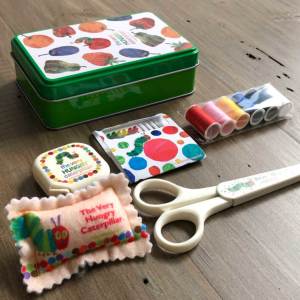 はらぺこあおむし ソーイングセット 缶入り エリック・カール 絵本 SS