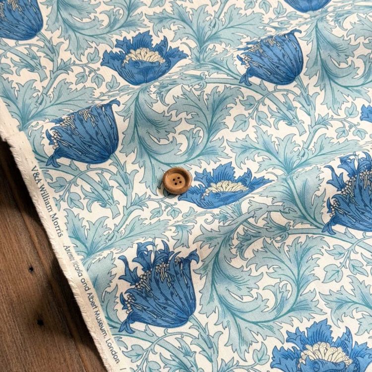 V&A William Morris ウィリアムモリス シーチング生地＜Anemone