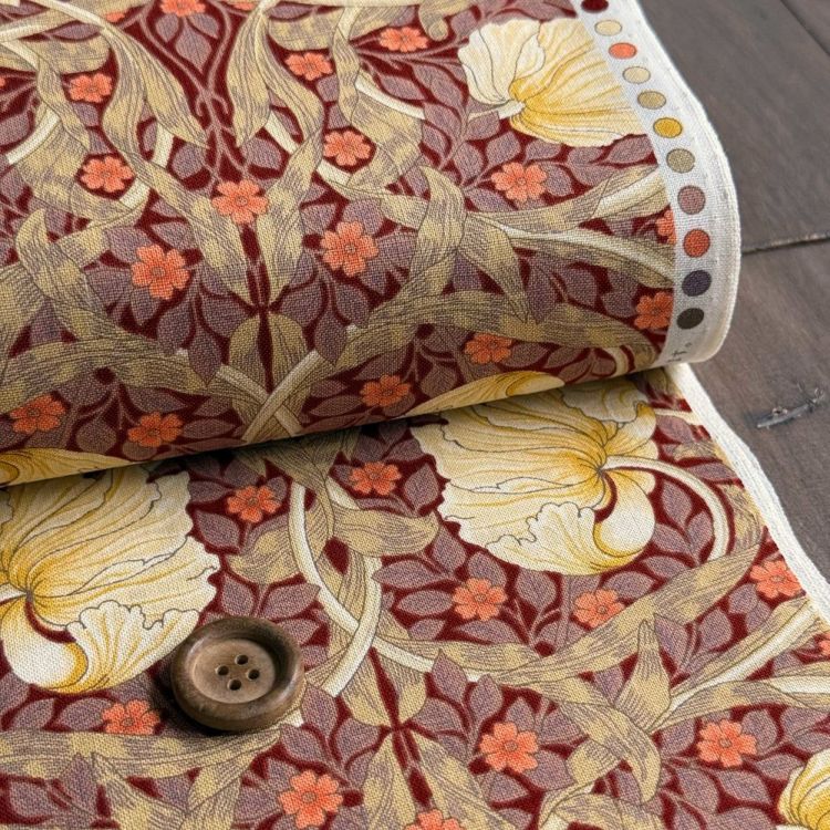 V&A William Morris ウィリアムモリス シーチング生地＜Pimpernel