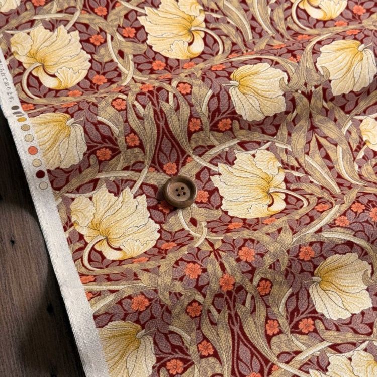 V&A William Morris ウィリアムモリス シーチング生地＜Pimpernel