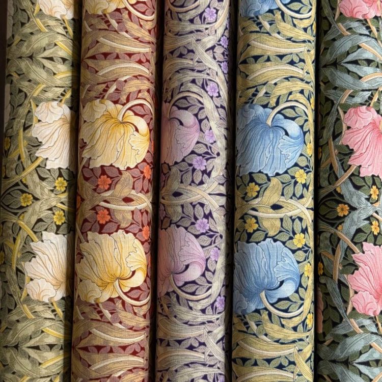 V&A William Morris ウィリアムモリス シーチング生地＜Pimpernel