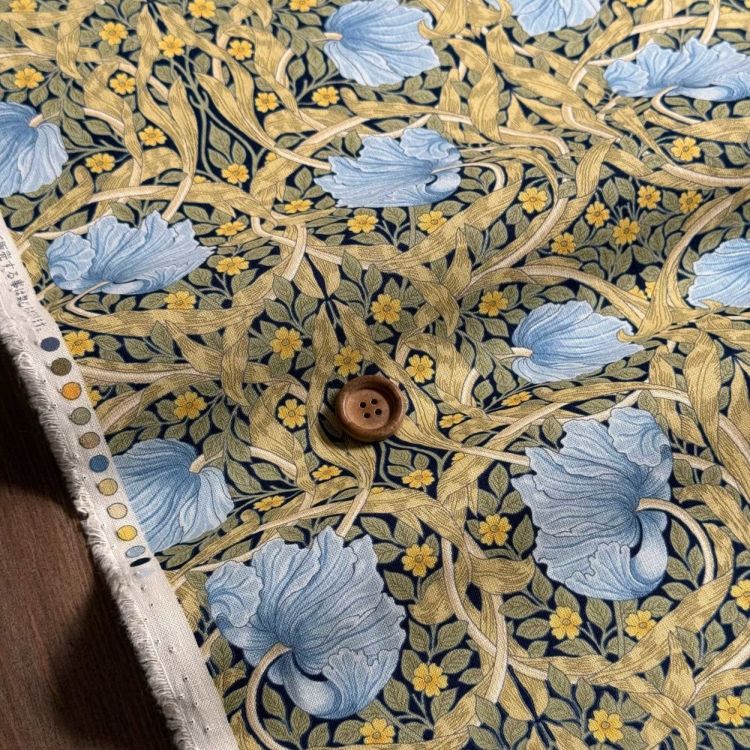V&A William Morris ウィリアムモリス シーチング生地＜Pimpernel