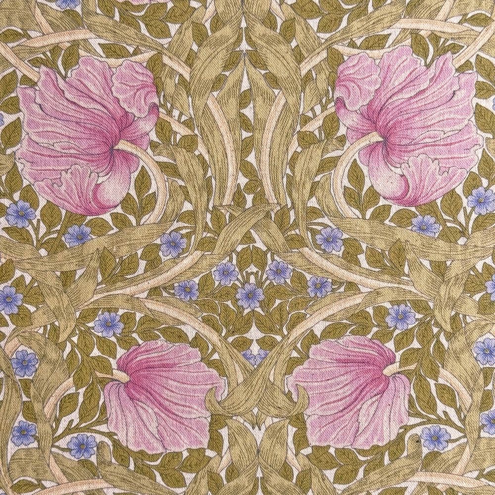V&A William Morris ウィリアムモリス 綿麻キャンバス生地＜Pimpernel