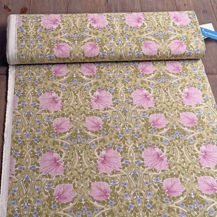 V&A William Morris ウィリアムモリス 綿麻キャンバス生地＜Pimpernel