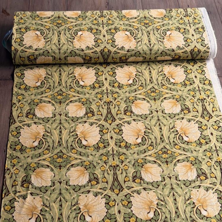 V&A William Morris ウィリアムモリス 綿麻キャンバス生地＜Pimpernel