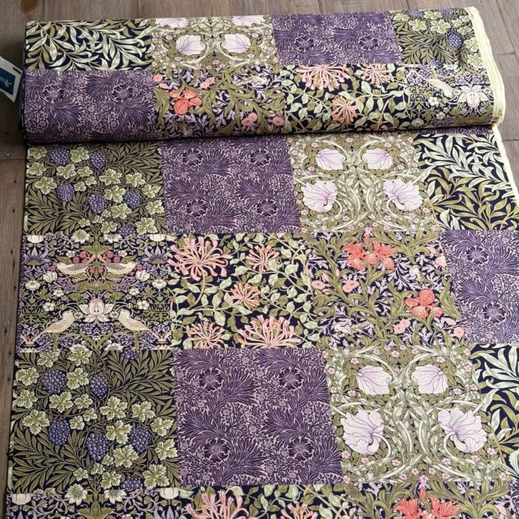V&A William Morris ウィリアムモリス シーチング生地＜Morris Mosaic