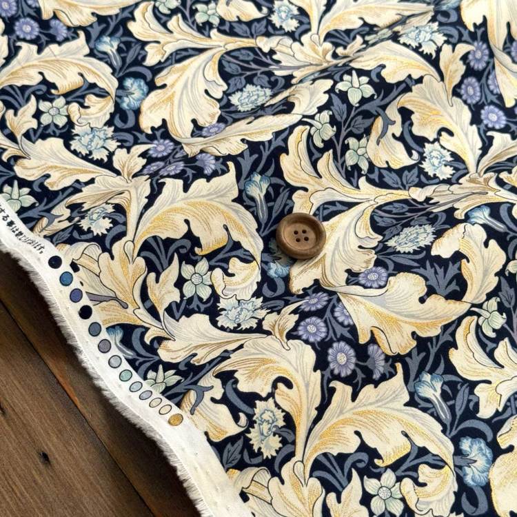 V&A William Morris ウィリアムモリス ブロード生地＜Leicester