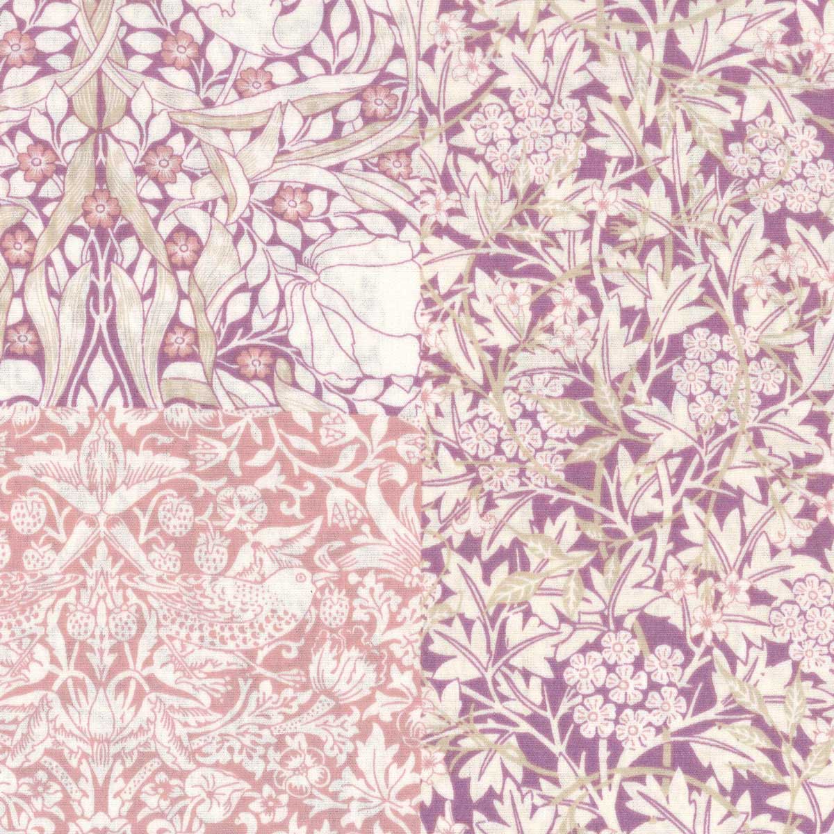 V&A William Morris ウィリアムモリス ブロード生地＜Morris Collage