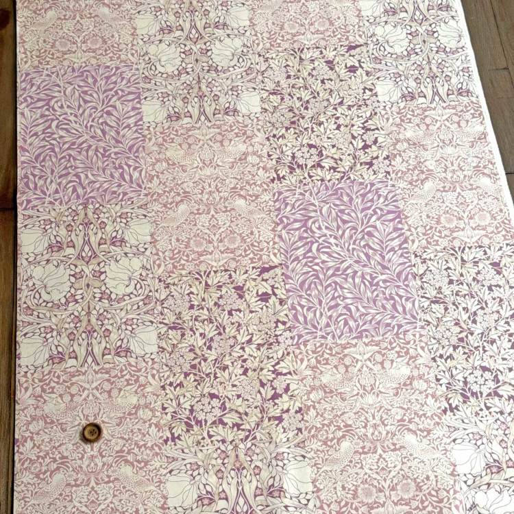 V&A William Morris ウィリアムモリス ブロード生地＜Morris Collage