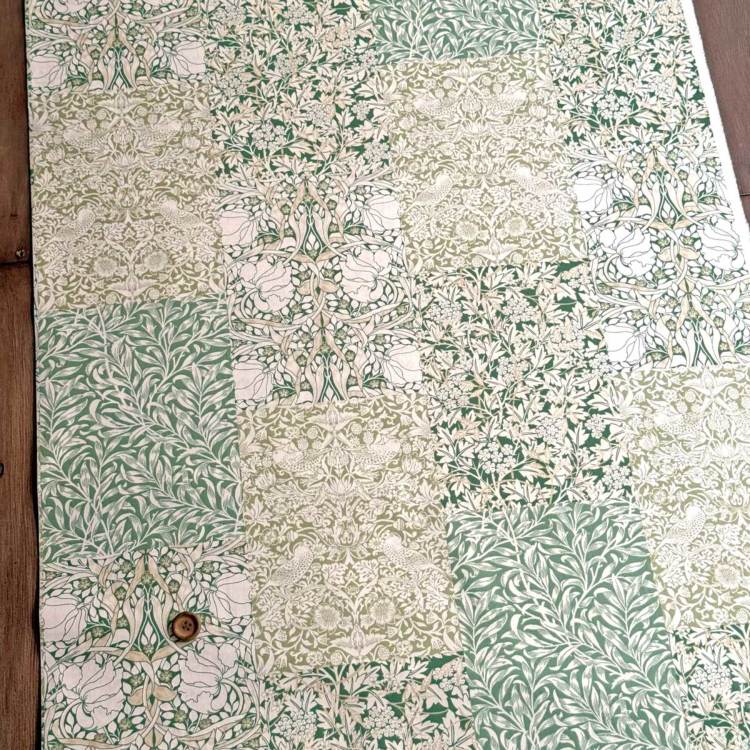 V&A William Morris ウィリアムモリス ブロード生地＜Morris Collage