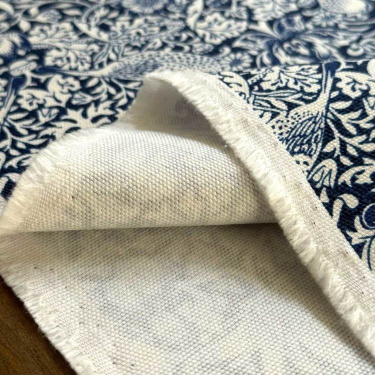 V&A William Morris ウィリアムモリス オックス生地＜Strawberry Thief