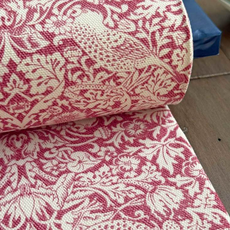 V&A William Morris ウィリアムモリス オックス生地＜Strawberry Thief