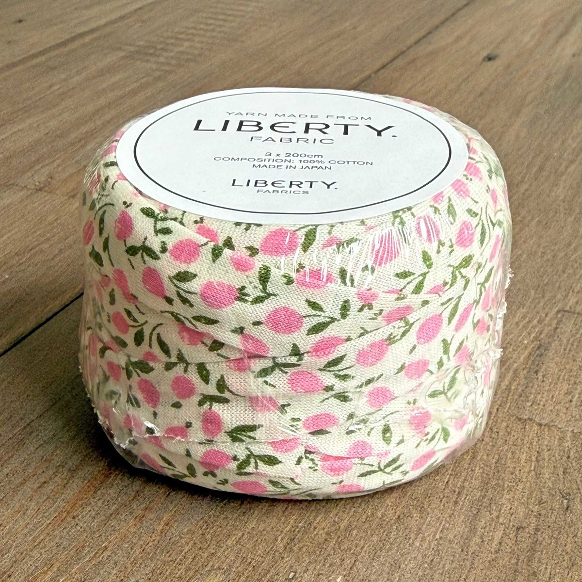 Yarn made from Liberty Fabric ＜Ed＞(エド) リバティファブリック