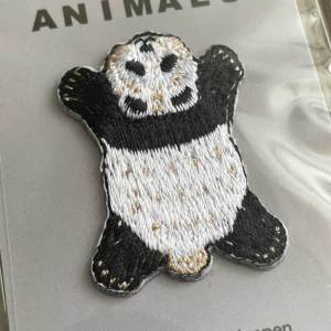 刺繍Tシャツ 3D刺繍 レオパード 豹 もこもこ ワッペン org.jpg
